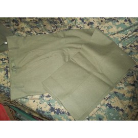 SMALL REGULAR US 100% wool pants OD GREEN unused original M1951 field trousers