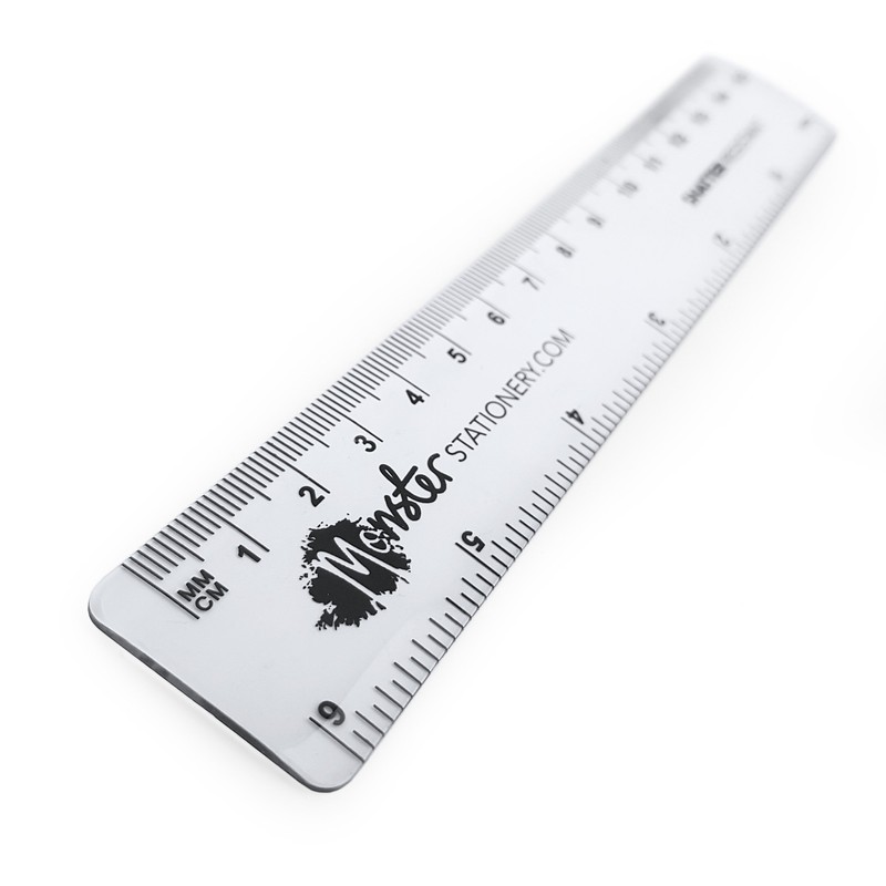 Monster Stationery - 6 Inch / 15cm Transparent Rulers -