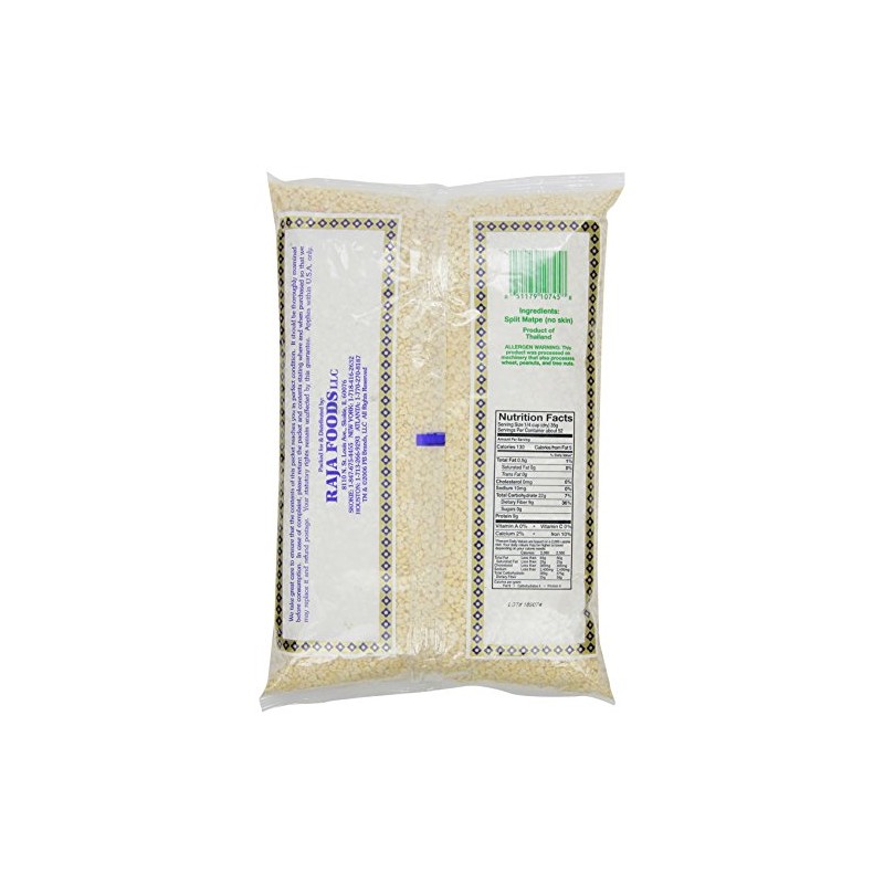 Swad Urad Dal Matpe Beans, Split, 4 Pound