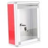 SEWACC Suggestion Box Lock Wall-Mounted and Feedback Box for Outdoor
