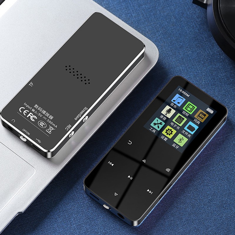 Bluetooth MP4 Player Touch Screen HiFi Lossless Sound Metal Shell