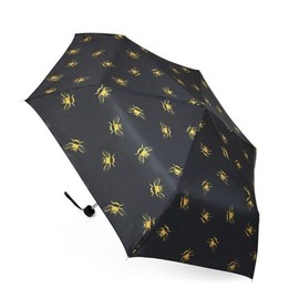 Drizzles Ladies Supermini Busy Bee Umbrella Women's Black Colour Brolley
