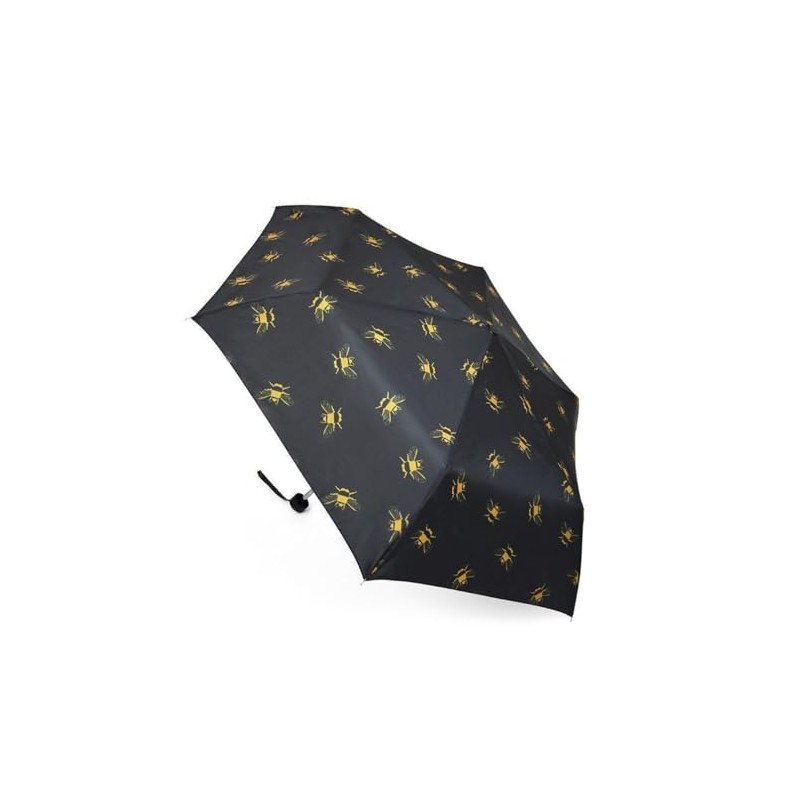 Drizzles Ladies Supermini Busy Bee Umbrella Women's Black Colour Brolley