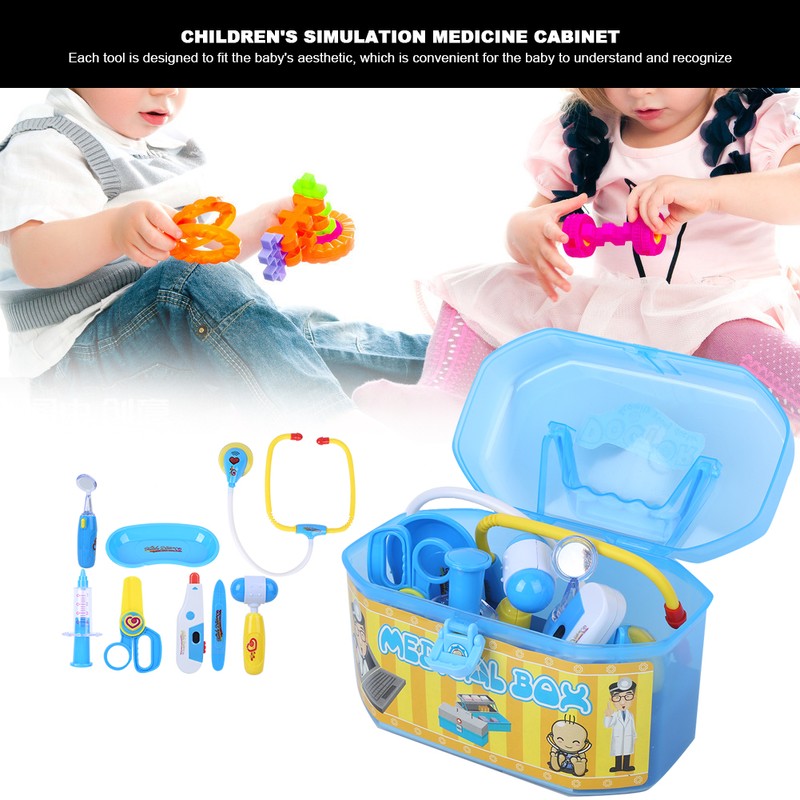 Children Doctor Playset Educational Pretend Play Tool Preschool Role Playing
