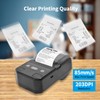 Portable 58mm Thermal Receipt Printer Wireless BT Mini Bill Ticket