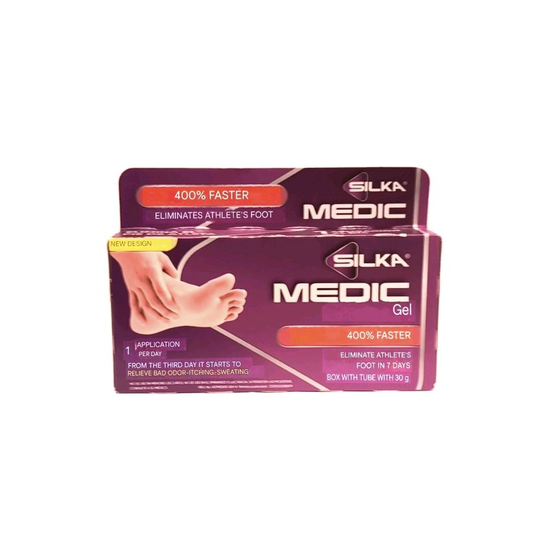 SET of SILKA MEDIC GEL 30g & Talcum Extra Drying