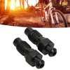 2Pcs Disc Brake Bleeder Screw Titanium Alloy M6 Rust Resistance
