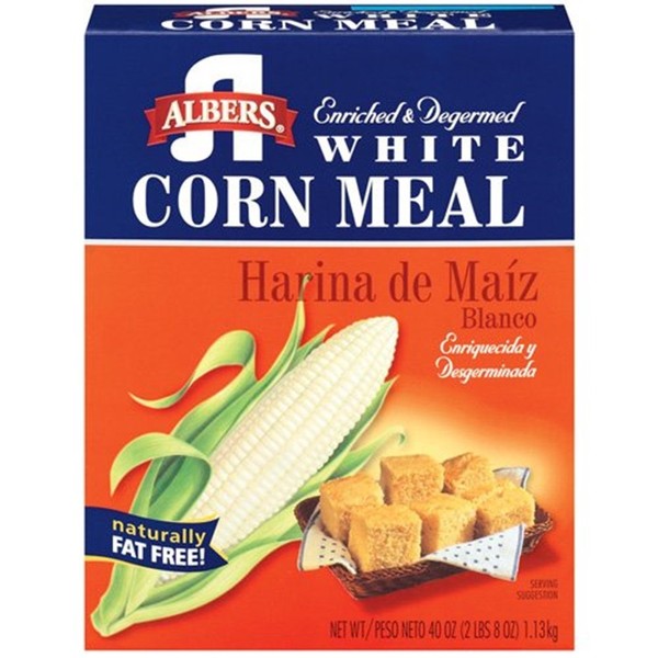 Albers White Corn Meal 40oz, 1-pack