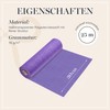 100%Mosel Fleece Table Runner, Purple (30 cm x 25 m),