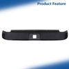 Silscvtt Rear Bumper Roll Pan Black Steel with License Light