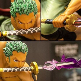 One Piece Zoro Tres Mil Mundo Modelo Alta Calidad 26*18*14cm
