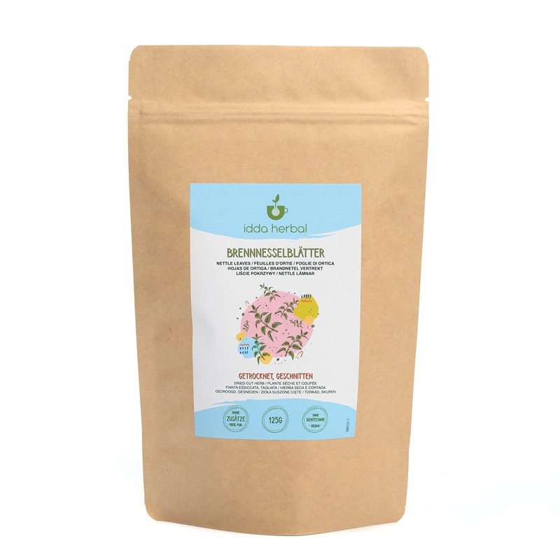 Nettle Loose Tea (125g, 4.4oz), Gently Dried and Cut Nettle
