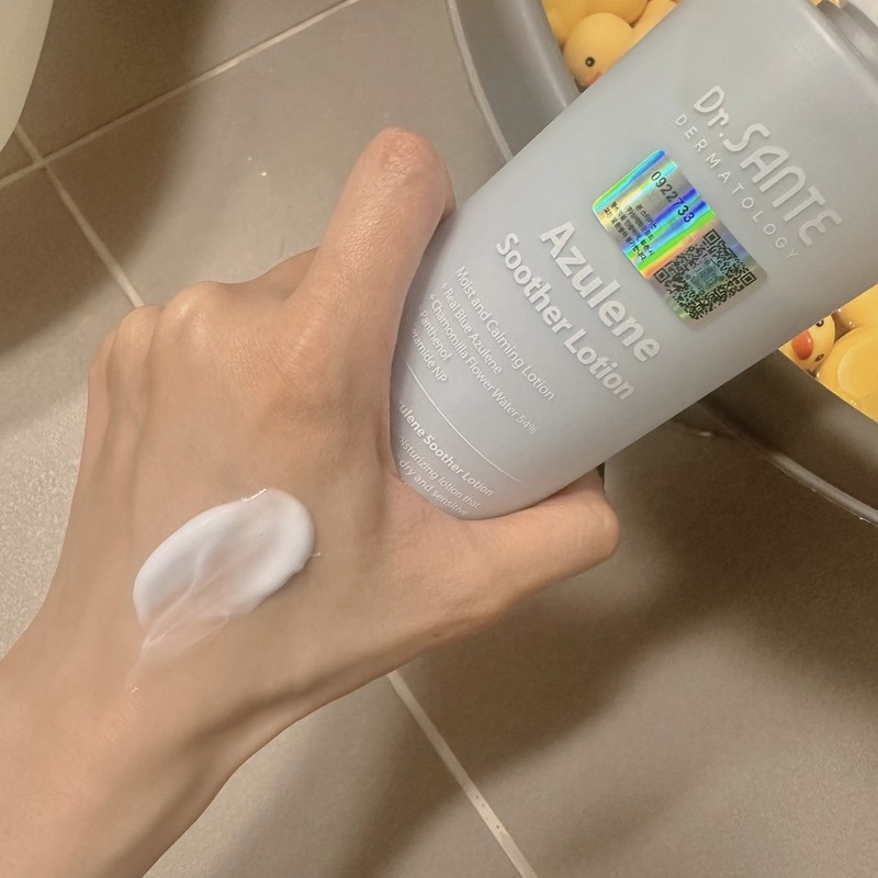 Santé Azulene Soothing Lotion 500ml / 상떼 아줄렌 수더로션 500ml