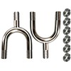 tsingseen life 2 pcs Stainless Steel 3/8" Hose Barb, 3