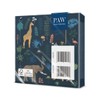 Paw Lunch Napkin Pack of 20, Exotic Animals, 33 x
