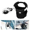 Motorcycle Cup Holder 360° Swivel Ball Mount Drink Water Bottle
