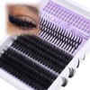 Volume Lash Cluster Spikes Cluster Eyelash Extensions 80D 100D Spiky