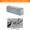 sourcing map 4 Pcs Sofa Armrest Covers Stretch Couch Armrest