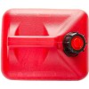 Midwest Can 2310 High Density Polyethylene Red/Black Gas Can with