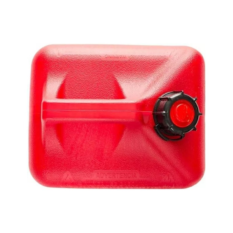Midwest Can 2310 High Density Polyethylene Red/Black Gas Can with