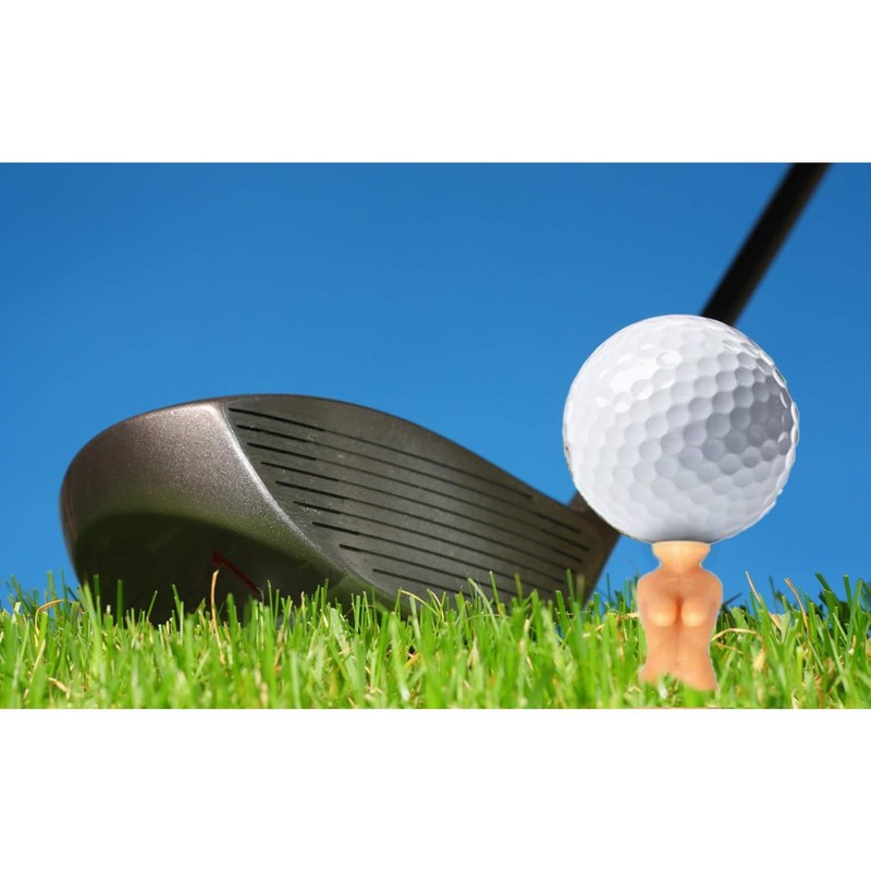 KIBBEH Pack of 50 Golf Tees, Girls Golf Tees, 7.5