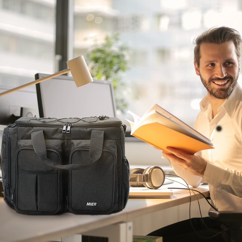 MIER Lunch Box for Men Heavy Duty Insulated Lunch Bag