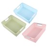 SHOWERORO 3pcs Office Storage Basket File Basket File Organizer Organizer