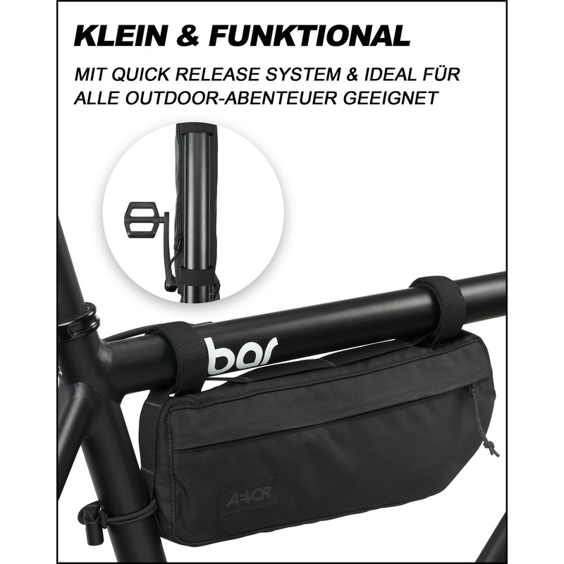 AEVOR Frame Bag Bicycle Road Bike Water Resistant Men Women