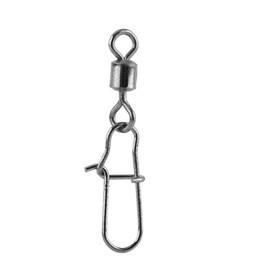 VGEBY1 Fishing Swivel Snap, 210 Pieces/Box Fishing Swivels with Snap High Strength Saltwater Corrosion Resistance Fishing Tackle Accessories