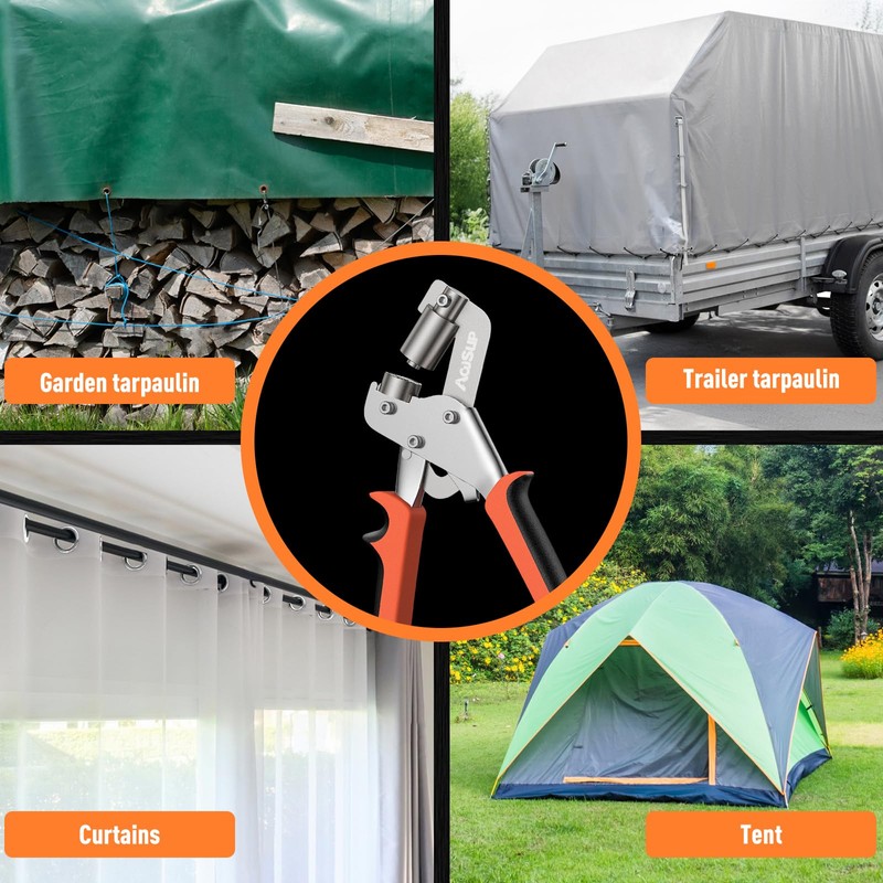 AojSup Professional Eyelet Pliers Set