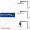 NearMoon Adjustable Shower Arm, Shower Extension Arm Universal Connection, Rise