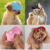leconpet Mesh Baseball Pet Caps with Ear Holes Adjustable Comfortable