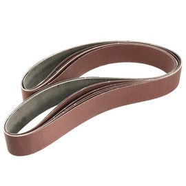 Sourcingmap 2-Inch x 72-Inch Aluminum Oxide Sanding Belt 800 Grits Sandpaper Flush Joint for Belt Sander 6pcs