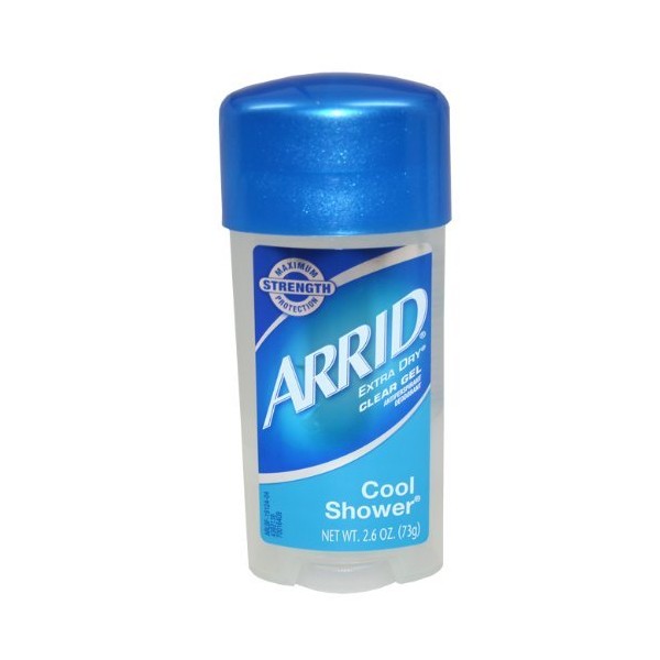 Arrid Extra Dry Antiperspirant Deodorant Clear Gel, Cool Shower, 2.6 Ounce by Arrid