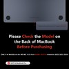 MEEgoodo for MacBook Air M3 M2 13.6 inch Case 2024