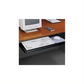 BBF Bush Business Furniture Universal Keyboard Shelf with Galaxy Finish