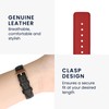 kwmobile Replacement Armband for Garmin Lily Sport - Genuine Leather