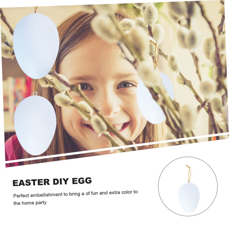 Abaodam Easter Eggs Toys White Easter Egg Diy Craft Kit
