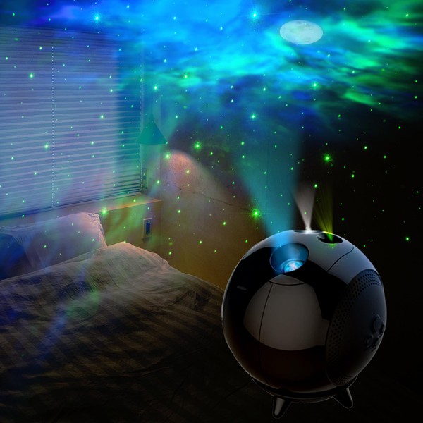 Star Galaxy Night Light Projector, LED Aurora Mood Lamp with
