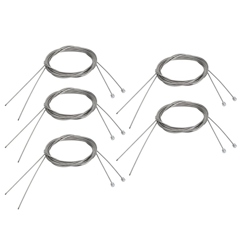 10Pcs Bike Shifter Cable Stainless Steel Rustproof Bicycle Gear Cable