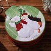 Christmas Cookie Box Empty Tinplate Candy Storage Containers Biscuits Tin