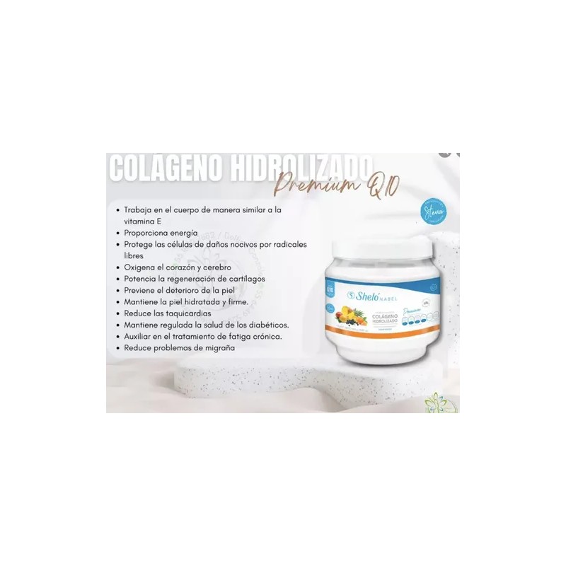 Colágeno Hidrolizado Premium Q10 Sheló Nabel