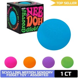 Schylling NeeDoh Original Sensory Fidget Toy - Assorted Colors - Ages 3+ - 1 Cou
