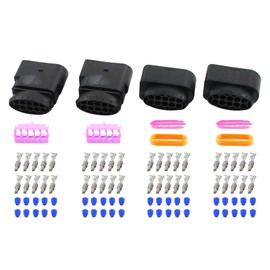 Headlight Plug Main Headlight Connector for A2 A3 8L 8P 8V A4 B7 B6 B5 A5 8T A6 C5 A8 D3 Q5 Q7 TT Alhambra Altea Arosa Cordoba Exeo Ibiza Inca Leon Toledo Fabia Octa-via Roomster Superb