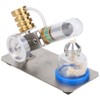 V Type Stirling Engine Model Physics Experiment Educational Tool Toy