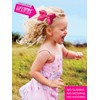 Wee Ones Girls' Grosgrain Hair Bow with Scalloped Edge Faux