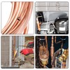 sourcing map Refrigeration Tubing 3mm OD x 2mm ID x