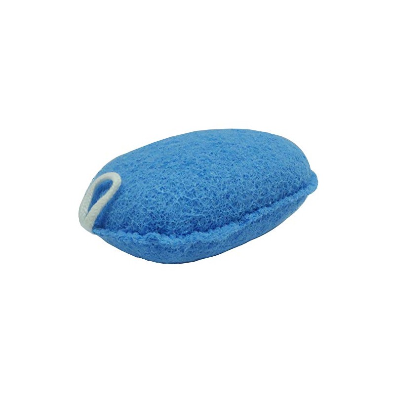 OHE Body Sponge, Blue, Approx. Height 5.7 x Width 3.7