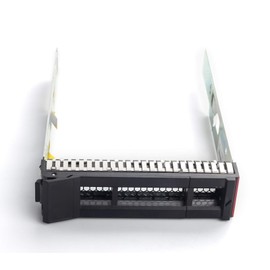 Heretom 3,5 Zoll SAS SATA SSD Hot-Swap LFF Festplattenfach Tablett Tray Caddy für Lenovo ThinkSystem ST250 Tower Server (Nicht für 2,5 Zoll Laufwerk)