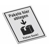 SCHILDER Systeme Notice Signs - Put Parcels Here - 3